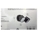 Lutec Outdoor 2 LED Head Security Light with Motion Sensors