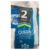 2-Pack Queen Adjustable Comfort Cooling Pillows by Sinomax