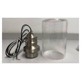 Brushed Nickel Pendant Light Fixture Parts Set