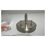 Brushed Nickel Pendant Light Fixture Parts Set