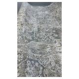 The Vega Collection Castor/Tan Area Rug 63x90 Inch