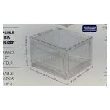 2-Pack Collapsible Storage Bin and Organizer