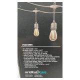 Artika Solar Blaze 20 LED Bulb Solar String Lights 42ft