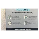 Set of 2 Serenity by Tempur-Pedic Cooling Memory Foam Pillow Standard Size