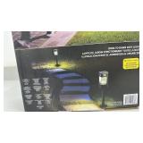 2 Boxes Infinity X1 Solar Motion Path Lights, 4 Total, 500 Lumens Each