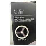 Artika Austin 23 in LED Ceiling Fan with Remote Control