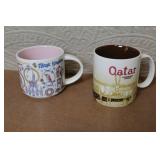 Set of 10 Starbucks City Mugs World Collection