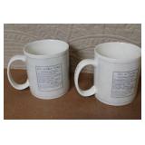 Set of 10 Starbucks City Mugs World Collection