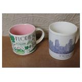 Set of 10 Starbucks City Mugs World Collection