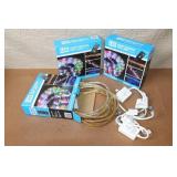 Collection of Holiday LED String Lights and Rope Lights