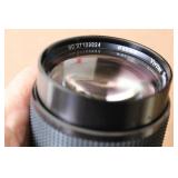 Vintage Petri 7s and Canon Sure Shot Cameras with Lenses and Accessories