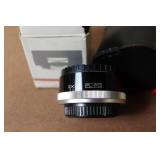 Vintage Petri 7s and Canon Sure Shot Cameras with Lenses and Accessories