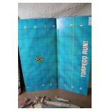 Torpedo Run! Submarine Attack Floor Wars Board Game by Milton Bradley
