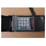 Motorola Vintage Flip Phone with Leather Case and Two Batteries
