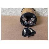 Vintage Electronics Lot: Sharp Memo Master Alarm, Spartus Clock, GE Battery Charger, Grinder
