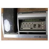 General Electric FM/AM Clock Radio Telephone and USRobotics Courier Modem Set