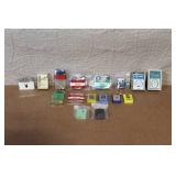 Collection of 18 Vintage Cigarette Lighters and Novelty Keychains