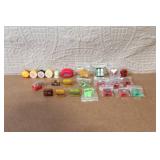 Collection of Vintage Pencil Sharpeners and Novelty Caps