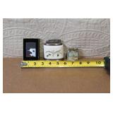 Group of 3 Vintage Tabletop and Pocket Lighters Including Marlboro Zippo