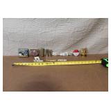 Vintage Cigarette Tin, Knives, Collectibles, and Novelty Items Lot