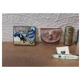 Vintage Cigarette Tin, Knives, Collectibles, and Novelty Items Lot