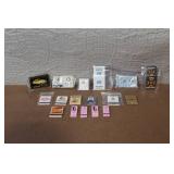 Collection of 18 Vintage Advertising Matchbooks Various Brands and Locations