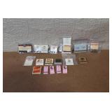 Collection of 18 Vintage Advertising Matchbooks Various Brands and Locations
