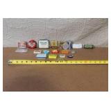 Collection of 18 Vintage Medicine and Advertising Tins and Containers