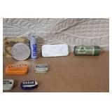 Collection of 18 Vintage Medicine and Advertising Tins and Containers