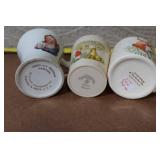 Vintage Fruit-Themed Ceramic Containers and Collectible Children