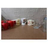 Vintage Fruit-Themed Ceramic Containers and Collectible Children