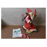 KÃ¤the Wohlfahrt German Wooden Santa Claus Smoker with Box