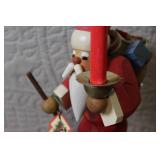 KÃ¤the Wohlfahrt German Wooden Santa Claus Smoker with Box