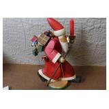 KÃ¤the Wohlfahrt German Wooden Santa Claus Smoker with Box