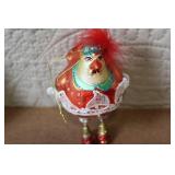 Assorted Christmas Glass Ornaments and Ornament Set