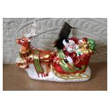 Assorted Christmas Glass Ornaments and Ornament Set