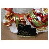 Assorted Christmas Glass Ornaments and Ornament Set