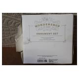 Assorted Christmas Glass Ornaments and Ornament Set