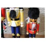 Set of 3 Traditional Wooden Nutcracker Figures