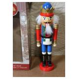 Set of 4 Decorative Wooden Nutcrackers with Unique Costumes