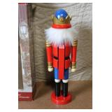Set of 4 Decorative Wooden Nutcrackers with Unique Costumes