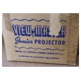 Vintage View-Master Junior Projector with Viewer, Reels and Original Box