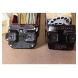 Vintage View-Master Stereoscope Viewers and Large Reel Collection