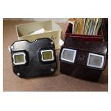 Vintage View-Master Stereoscope Viewers and Large Reel Collection