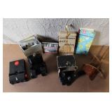 Vintage View-Master Stereoscope Bundle with Reels, Luna View Light Attachment, and 3D Viewer Accessories