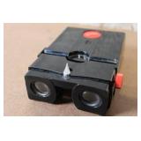 Vintage View-Master Stereoscope Bundle with Reels, Luna View Light Attachment, and 3D Viewer Accessories