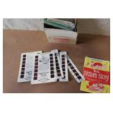 Vintage View-Master Stereoscope Bundle with Reels, Luna View Light Attachment, and 3D Viewer Accessories
