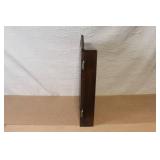 Kings Arms Wall-Mounted Dartboard Cabinet with Accessories