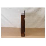 Kings Arms Wall-Mounted Dartboard Cabinet with Accessories