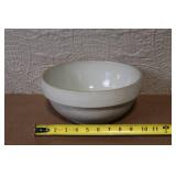 Handmade White Ceramic Bowl 6 Inch Diameter